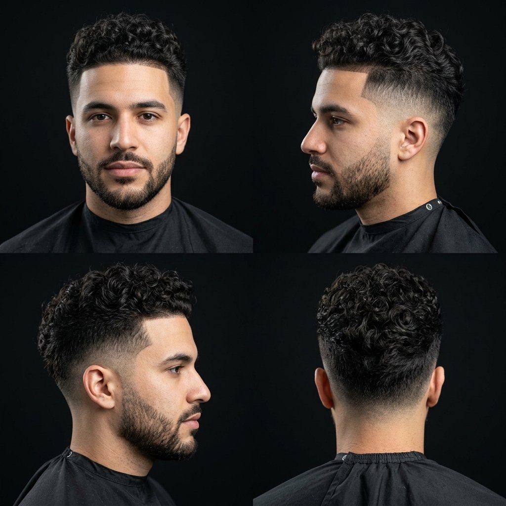 Curly Undercut