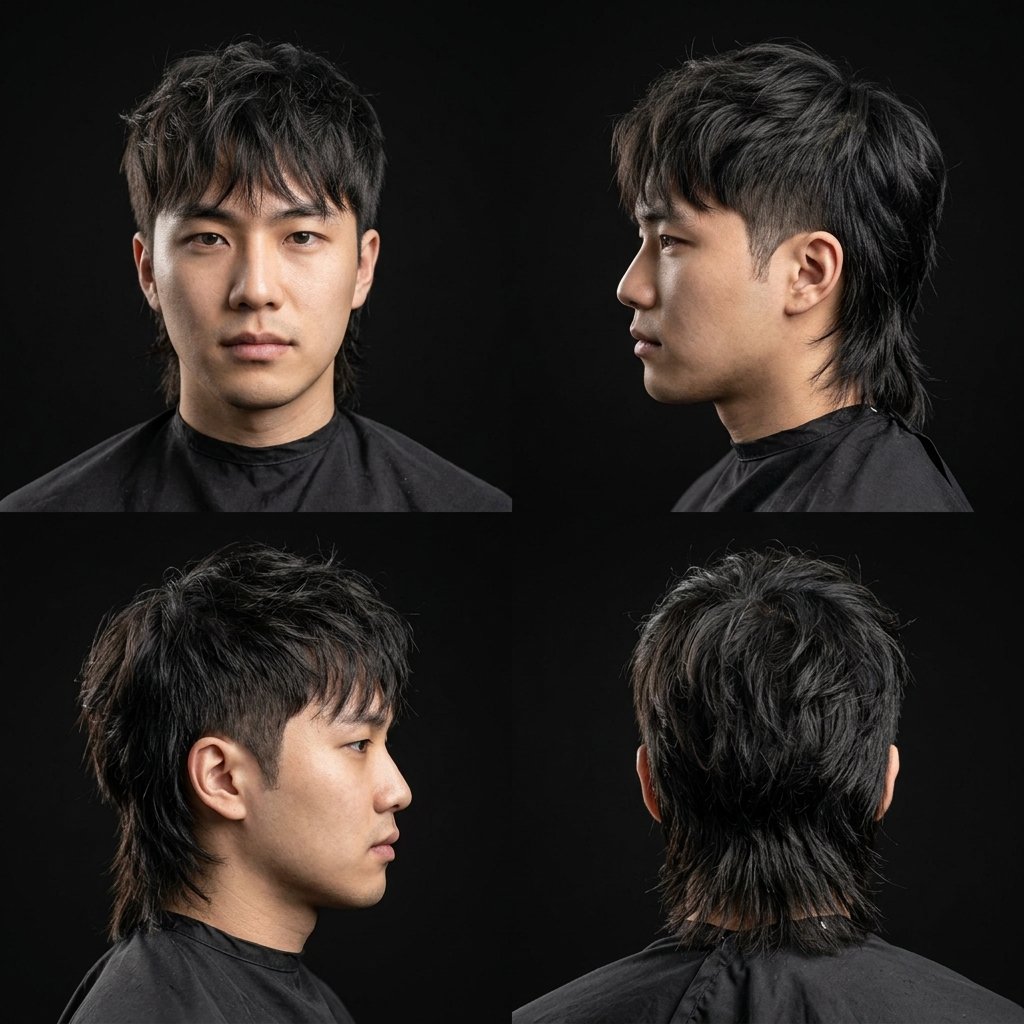 Korean Wolf Cut