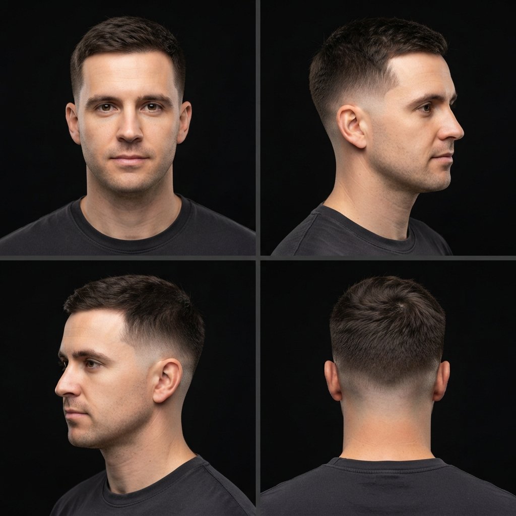 Crew Cut Taper Fade