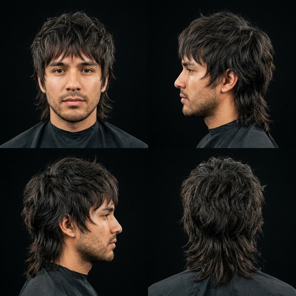 Feathered Wolf Cut