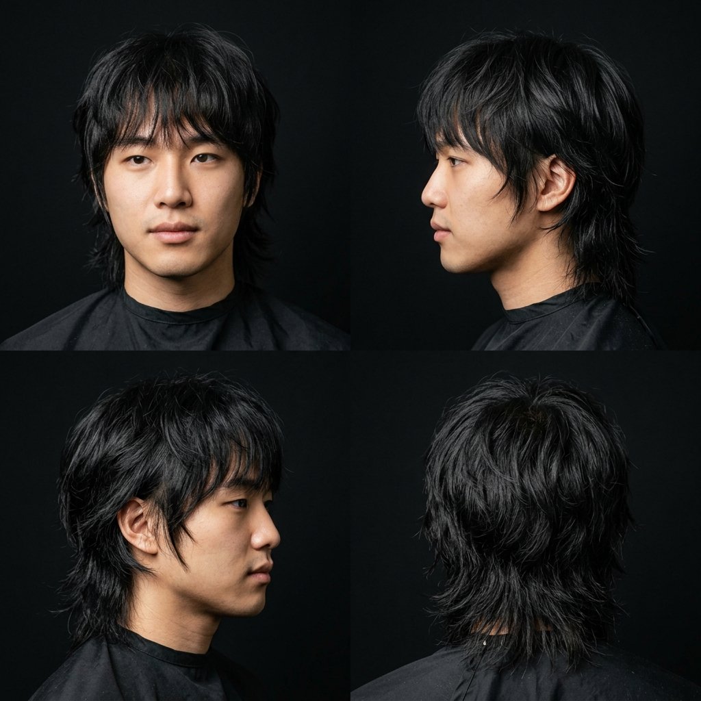 Medium Length Wolf Cut