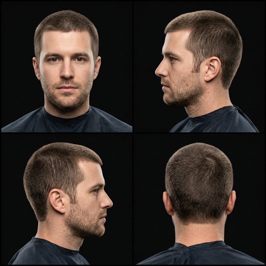 10 Guard Buzz Cut No Fade