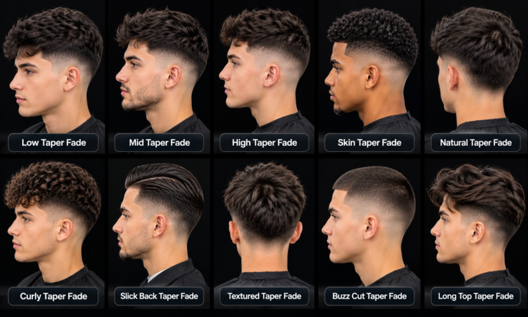 Types of Taper Fades